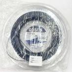 [ б/у * не использовался товар ] Gosen eg энергия 17 EGGPOWER бейсбол теннис -тактный кольцо струна POLYLON 200m черный TS1012BK GOSEN 1.22-1.24mm