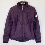 [ б/у * не использовался товар ]NOEL ASMARno L as Maar с хлопком жакет S слива лиловый AE1952reti- скольжение жакет верховая езда верховая езда 