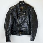 【中古】Schott ショット PERFECTO 613XH ワンスター ダブル ライダースジャケット 36 ブラック メンズ USA製
