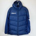 [ б/у ]a потертость ta с хлопком теплый жакет O темно-синий 04148 ATHLETA футбол разогрев защищающий от холода bench пальто 