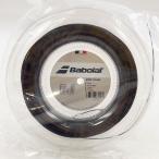 [ б/у * не использовался товар ] Babolat RPM TEAM команда 125 бейсбол теннис -тактный кольцо струна roll 200m черный 243108 BABOLAT 1.25mm