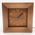 [ б/у ]MOARE moa re свет часы из дерева освещение класть часы 