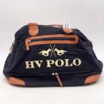 [ б/у * не использовался товар ]HV POLO парусина сумка San Rafael Canvas Bag черный верховая езда верховая езда 