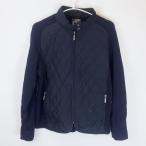 【中古】Tattini Riding タッティーニ ジップアップ 防水 ナイロン ジャケット S ネイビー レディース 乗馬 馬術 取り外し可能 フード付き