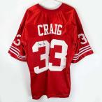 [ б/у ]NFL 49ers Сан-Франциско four tinaina-z#33 CRAIG Roger *k Ray g с автографом сертификат имеется 