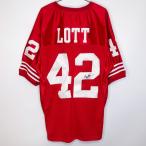 [ б/у ]NFL 49ers Сан-Франциско four tinaina-z форма джерси #42 LOTTro колено Rod XL автограф автограф американский футбол 