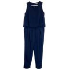 [ б/у ]simplisite.SIMPLICITE безрукавка One-piece все в одном комбинезон брюки темно-синий женский 