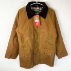 [ б/у * не использовался товар ]ROCKALL блокировка все HORSEMAN PADDED JACKET S язык TAN мужской воск хлопок HUNTER-OUTDOOR