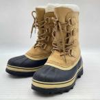 [ б/у ]soreru Carib - вода устойчивый водонепроницаемый 24cm Buff женский SOREL боты уличная обувь 