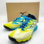 [ б/у ] Mizuno WAVE DRIVE NEOue-b Drive 3 настольный теннис обувь 25cm желтый черный 81GA232501 унисекс MIZUNO