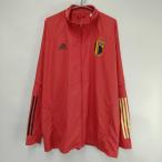 [ б/у ] Adidas футбол Belgium представитель Euro 2020 жакет 4XO FI5411 мужской ADIDAS