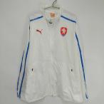 [ б/у ] Puma футбол Чехия представитель жакет ветровка XL(US размер ) 744402 мужской PUMA