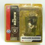 【中古】マクファーレントイズ NFL オークランドレイダース ティム ブラウン フィギュア Raiders Tim Brown