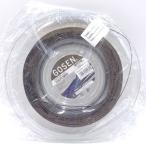 [ б/у * не использовался товар ] Gosen eg энергия EGGPOWER 17 бейсбол теннис -тактный кольцо струна roll POLYLON 200m TS1012BK GOSEN 1.22-1.24mm