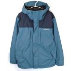 ショッピングコロンビア 【中古】[未使用] コロンビア ウッドロードジャケット 2025秋冬 ナイロンジャケット L Everblue XE0082 COLUMBIA アウトドア 登山 防水