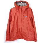 【中古】パタゴニア トレントシェル 3L レイン ジャケット L Amanita Red 86241 メンズ patagonia H2No 撥水加工 ナイロンジャケット