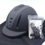 [ б/у ]Klauskla незначительный верховая езда для шлем L черный D015-7 женский замена детали есть 