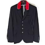 [ б/у ]MANFREDI man freti верховая езда для соревнований жакет .....46S bell спальное место воротник черный мужской верховая езда 