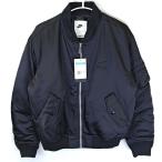 [ б/у * не использовался товар ] Nike воздушный Bomber жакет NSW AIR BOMBER JACKET M черный DV9892-010 мужской NIKE MA-1