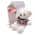 [ б/у ] аромат мыло цветок букет Bear мягкая игрушка медведь 