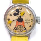 【中古】インガーソル INGERSOLL ディズニー・ミッキーマウス 手巻き 腕時計