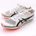 [ б/у ] Asics пригодный для любой погоды jet Sprint 3 пригодный для любой погоды JETSPRINT 3 27.5cm WH/BK 1093A222 asics наземный шиповки обувь 