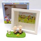 [ б/у ]PEANUTS фоторамка Snoopy Charlie * Brown SY71676B Peanuts 
