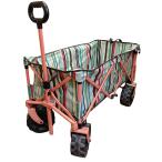 [ б/у ] Logos круг мытье длинный моно OK Carry голубой полоса 84720714 LOGOS уличный Wagon кемпинг тележка 