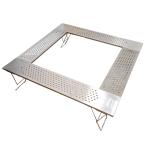 [ б/у ] Coleman FIRE PLACE TABLE fire - Play s стол стерео Len s производства мангал стол Coleman место хранения с футляром 