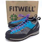 [ б/у * не использовался товар ]FITWELL Fit well BIG WALL CREEK большой wall k утечка UK8 мужской походная обувь альпинизм обувь высокий King 