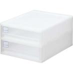 サンコープラスチック ブリオＡ４浅型２段ケース