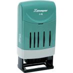 シヤチハタ Ｘスタンパー回転日付印　欧文日付　４号　黒