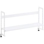 Ｐ・Ｇ　ＧＬＯＲＩＡ デスク周りデスクラック１段Ｗ１０００スノーホワイト