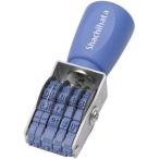 シヤチハタ エルゴグリップ　回転ゴム印　日付５号　明朝体