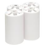 単3電池が単1電池になる電池スペーサー 高耐久 4個セット 電池変換アダプター