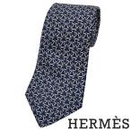  галстук Hermes мужской шелк мелкий рисунок . какой . рисунок темно-синий 7421HA HERMES широкий галстук 