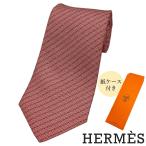  галстук Hermes мужской шелк полоса sheb long красный 5307TA HERMES широкий галстук 