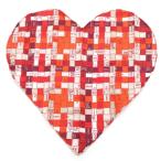  превосходный товар Hermes шарф pocket square HERMES Heart type шелк 100% прохладный borute.k проверка красный красный OJ10198
