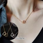 Yahoo! Yahoo!ショッピング(ヤフー ショッピング)ネックレス ペンダント レディース アクセサリー ハート ダブル くり抜き おしゃれ かわいい 大人可愛い きれいめ 上品 フェミニン エレガント ガ