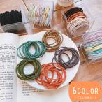 ヘアゴム 髪ゴム 50本セット レディース 女性 メンズ 男性 キッズ 子供 ユニセックス ヘアアクセサリー 無地 カラフル パステルカラー ピンク