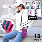 5WAY Sサイズ スマホポーチ ショルダーバッグ ポシェット レディース ミニ 軽量 小さめ 大容量 小物入れ 斜めがけ 縦型