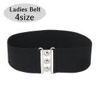 ベルト ゴム バックル ゴムベルト レディース 婦人用 女性 ファッション小物 サッシュベルト コルセットベルト 太ベルト 伸縮 幅広ベルト ウェスト