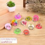 スマホリング リングホルダー ホールドリング スマホスタンド イチゴ キウイ スイカ 落下防止 可愛い フルーツ型 スマートフォン