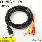HDMIケーブル プラグ変換ケーブル AV
