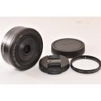 ★美品★ Canon キャノン EF-M 22mm F2 STM ブラック 2510046