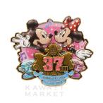 ピンバッジ 　ディズニーランド　37周年　ミッキー　ミニー　2020　東京ディズニーランド　限定　グッズ　お土産