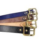 UKサドルレザーベルト / 40mm中一バックル/革キチ別注モデル