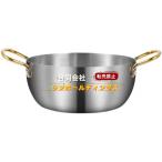 ラーメン鍋 韓国料理ラーメン麺鍋 平底の両耳つきスープ鍋 16CM 18CM 20CM 22CM ステンレス鋼 鍋 調理用 家庭用 コンロ対応