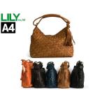 LILY リリー メッサーラ 本革2WAY メッシュバッグ WE0204
