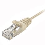 LANケーブル スーパースリム 2m 2メートル ストレート結線 アイボリー GH-CBESL6-2M カテゴリー6 4511677070051/グリーンハウス